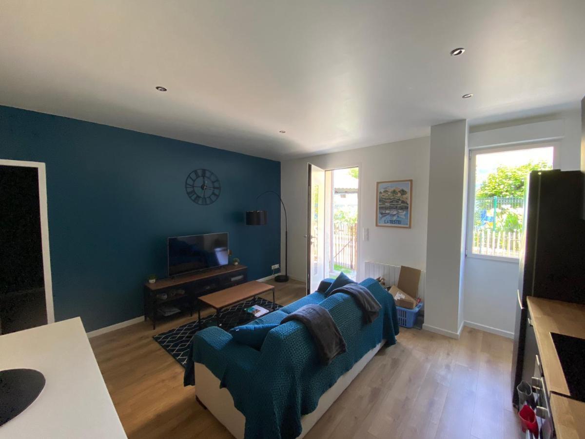 Charmant T2 Avec Exterieur Villa Deganne Arcachon Luaran gambar