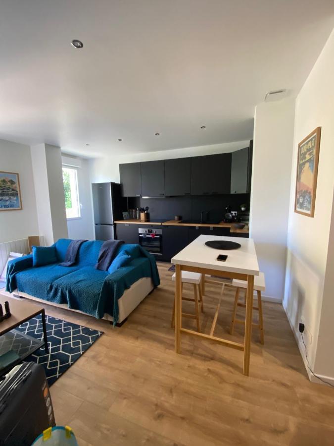 Charmant T2 Avec Exterieur Villa Deganne Arcachon Luaran gambar